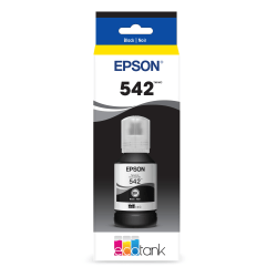 Epson® 542 EcoTank® Black Ink Refill Bottle, T542120-S