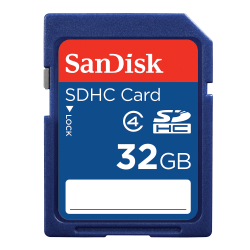 SanDisk® SDHC™ (Secure Digital High Capacity) Memory Card, 32GB
