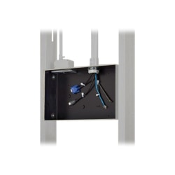 Chief Proximity In-Wall Storage Box - Compatible with Thinstall and Fusion Wall Mounts - Black - Enclosure - black - in-wall mounted