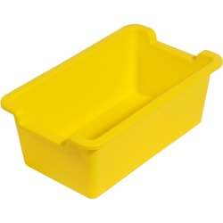 Deflecto Antimicrobial Rectangular Storage Bin - 5.06"x13.24"x 8.05" Depth