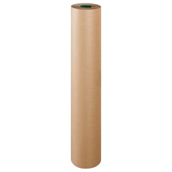 Office Depot® Brand Poly-Coated Kraft Paper, Roll, 48" x 600', Kraft