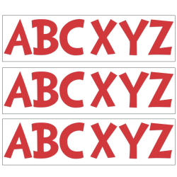 Eureka 7" Deco Letters, Dr. Seuss, 143 Letters Per Pack, Set Of 3 Packs