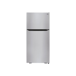 LG LTCS20020S - Refrigerator/freezer - top-freezer - width: 29.8 in - depth: 33.4 in - height: 66.1 in - 20.2 cu. ft - stainless steel