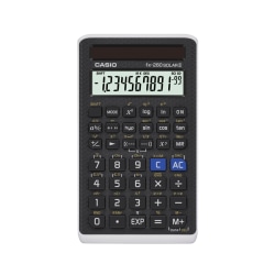 Casio® Handheld Scientific Calculator, Black, FX260SOLARII