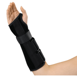 Medline Deluxe Wrist/Forearm Splint, Right, Small, 10"