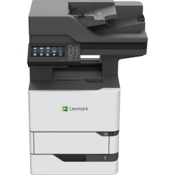 Lexmark™ MX722ade Monochrome (Black And White) Laser All-In-One Printer
