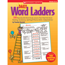 Scholastic Daily Word Ladders - Grades 2-3