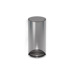 Joseph Joseph 30-Liter Trash Can, 28-1/4"H x 13-1/4"W x 13-7/16"D, Satin