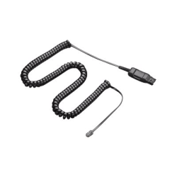 Poly A10-12 S1/A H-Top Adapter Cable - Headset cable - Quick Disconnect male - coiled - for Encore H101, H101N, H91, H91N