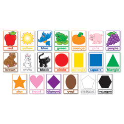 Scholastic Colors And Shapes 20-Piece Bulletin Board Set