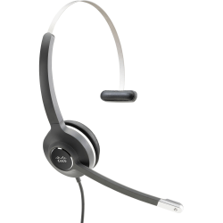 Cisco Headset 531 (Wired Single with Quick Disconnect coiled RJ Headset Cable) - Mono - Quick Disconnect - Wired - 90 Ohm - 50 Hz - 18 kHz - Over-the-head - Monaural - Supra-aural - Electret, Condenser, Uni-directional Microphone - Noise Canceling