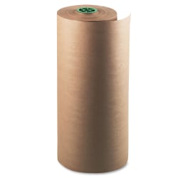 Pacon® Kraft Wrapping Paper, 100% Recycled, 50 Lb., 24" x 1,000', Brown