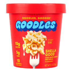 Goodles Mac & Cheese Shella Good Cups, 2.1 Oz, Case Of 12 Cups