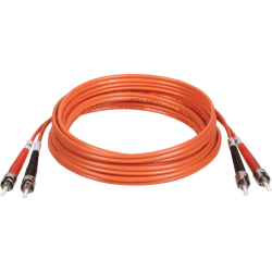 Tripp Lite 23M Duplex Multimode 62.5/125 Fiber Optic Patch Cable ST/ST 75' 75ft 23 Meter, N30223M