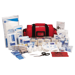 First Aid Only 158-Piece First Responder Kit, 7-1/2"H x 16"W x 8"D