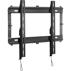 Chief Fit Medium Fixed Wall Mount - For Monitors 32-65" - Black - 42" to 86" Screen Support - 125 lb Load Capacity
