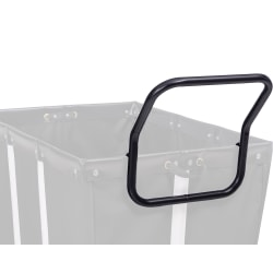 Royal Basket Trucks Handle For Basket Truck, Black