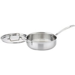 Cuisinart 5.5-Quart Sauté Pan, Silver