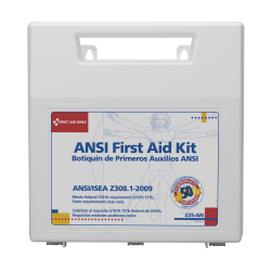 First Aid Only 50-person Worksite First Aid Kit - 196 x Piece(s) For 50 x Individual(s) - 11.3" Height x 10.8" Width x 3" Depth Length - Plastic Case - 1 Each