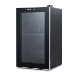 Black+Decker 2.4 Cu. Ft. Beverage Cooler, Black