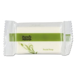 Pure & Natural™ Body and Facial Soap, Fresh Scent, # 3/4, 1,000/Carton