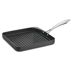 Cuisinart GreenGourmet Nonstick Hard Anodized Grill Pan, 11", Gray, Total Qty 1