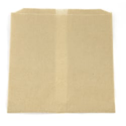 Hospeco Waxed Paper Liners, 8"H x 8-1/2"W x 7"D, Brown, Pack Of 500 Liners