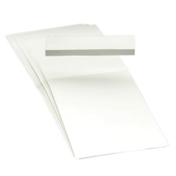 Smead® Blank Hanging File Folder Tab Inserts, 1/3 Cut For 3 1/2" Tabs, Box Of 100