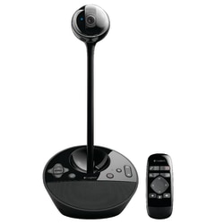 Logitech® Videoconferencing Camera, 3 Megapixel, Black, 1-Pack, BCC950