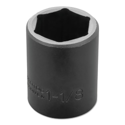 PROTO Torqueplus Impact Socket, 1/2" Drive, 1-1/8" Opening