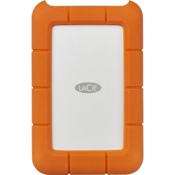 LaCie Rugged STFR4000800 4 TB Desktop Hard Drive - 2.5" External - Orange - USB Type C