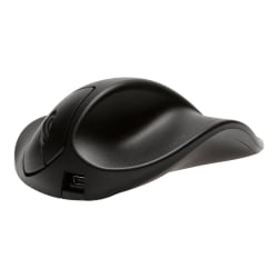 Hippus HandShoeMouse Right Large - Mouse - right-handed - laser - 3 buttons - wireless - USB wireless receiver - black