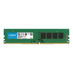 Crucial - DDR4 - module - 8 GB - DIMM 288-pin - 2666 MHz / PC4-21300 - CL19 - 1.2 V - unbuffered - non-ECC