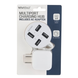 Vivitar Multiport Charging Hub, White, NIL7003-NOC-STK-24
