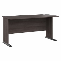 Bush® Business Furniture Studio A 60"W Computer Desk, Storm Gray, Standard Delivery
