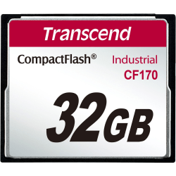 Transcend CF170 32 GB CompactFlash - 89.80 MB/s Read - 38.15 MB/s Write