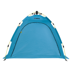 Outdoors Professional Beach Refuge Pop-Up Sun Shelter, 59"H x 83"W x 83"D, Blue