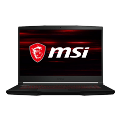 MSI GF63 THIN 10UC-439 Gaming Laptop, 15.6" Screen, Intel® Core™ i7, 8GB Memory, 512GB Solid State Drive, Windows® 10 Home