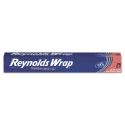 Reynolds Wrap® Standard Aluminum Foil Roll, 12" x 75', Silver
