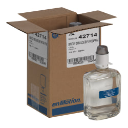 enMotion® by GP PRO Gen2 Moisturizing Foam Hand Soap Dispenser, Unscented, 40.5 Oz, Case Of 2 Refills