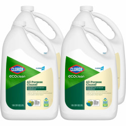 Clorox EcoClean All-Purpose Cleaner - Liquid - 128 fl oz (4 quart) - 4 / Carton - Green, White