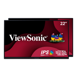 ViewSonic® VA2256 22" Dual Pack Head-Only Monitors