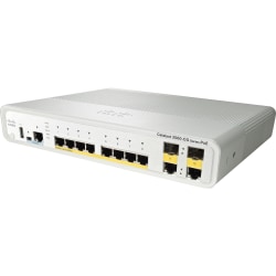 Cisco Catalyst 3560CG-8PC-S Layer 3 Switch - 8 Ports - Manageable - Gigabit Ethernet - 10/100/1000Base-T - Refurbished - 3 Layer Supported - 2 SFP Slots - Twisted Pair - PoE Ports - Desktop, Rack-mountable - Lifetime Limited Warranty