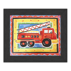 Timeless Frames® Children’s Framed Art, 10" x 8", Fire Engine