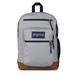 Jansport Cool Student Backpack With 15" Laptop Pocket, 90% Recycled, Grounded Gray