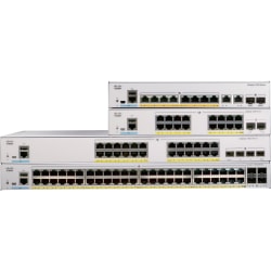Cisco Catalyst C1000-16FP Ethernet Switch - 16 Ports - Manageable - 2 Layer Supported - Modular - 2 SFP Slots - Twisted Pair, Optical Fiber - Rack-mountable