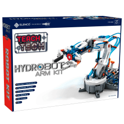 Elenco Electronics TEACH TECH HydroBot Arm Kit, Multicolor, Grade 6 To 12