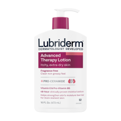 Lubriderm Advanced Therapy Lotion + Pro-Ceramide, Fragrance Free, 16 Fl. Oz
