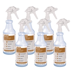 Maxim® Banner Bio-Enzymatic Cleaner, Safe-to-Ship, Fresh Scent, 32 oz Bottle, 6/Carton