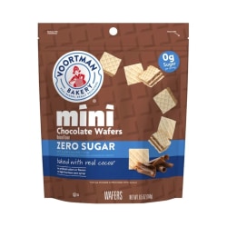 Voortman Bakery Mini Cookies, Chocolate Wafers, 6.5 Oz, Total Qty 6